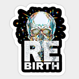 ReBirth Skull Sticker